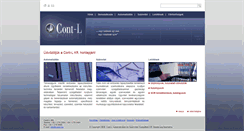 Desktop Screenshot of cont-l.hu